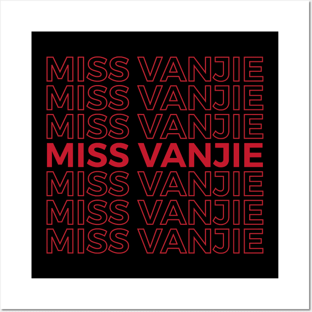 Miss Vanjie RuPauls Drag Race Wall Art by starryeuchar